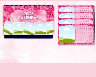 2026 Desk Calendar