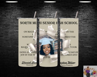 Custom 20oz Tumbler | Graduation Tumbler | Graduation |