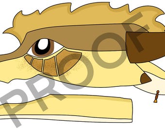QIBLI Dragon Puppet: Wings of Fire Printable (PDF)