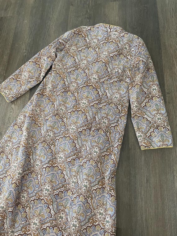 House Coat 60s vintage nightgown dress medium womens vintage robe Neiman Marcus View 3