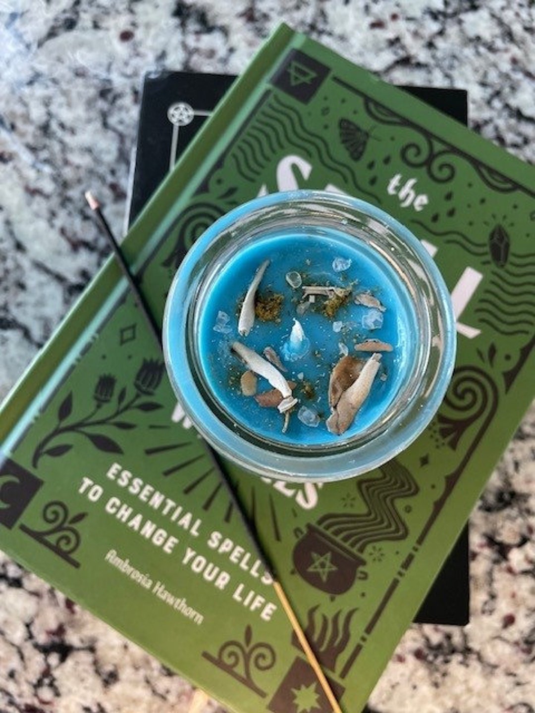 Spell Candle Mental Health Emotional Health Healing Spell Etsy