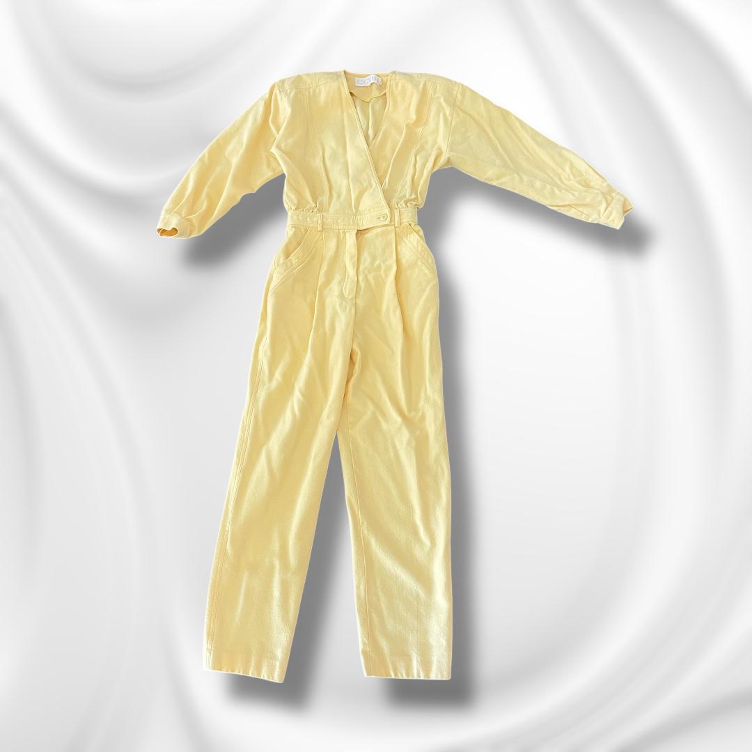 Yellow Jumpsuit - Etsy