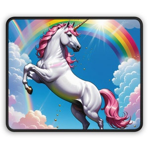 Unicorn, Mouse Pad,