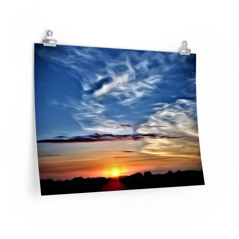 Premium Matte Horizontal Posters Etsy