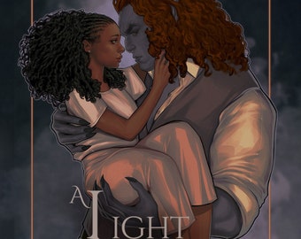 SIGNED Paperback--A Light in the Dark by Miranda Sapphire