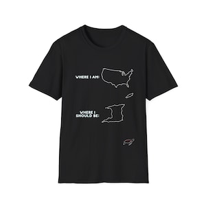 Trinis in the US Logo | Trinidad and Tobago T-shirt | Trini T-shirt | Caribbean Gift | Unisex Trini Gift | Caribbean Clothes | Trini Product