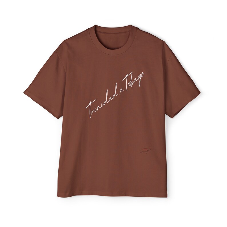 Trinidad and Tobago Cool Tee, Oversized Comfortable Tshirt, Caribbean Island Vibes Shirt, Guyana Souvenir Top, Big Loose Fit Men's Clothing, image 6