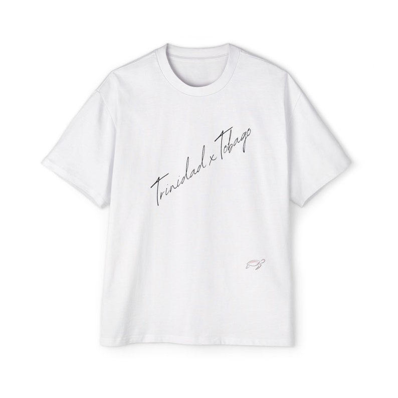 Trinidad and Tobago Cool Tee, Oversized Comfortable Tshirt, Caribbean Island Vibes Shirt, Guyana Souvenir Top, Big Loose Fit Men's Clothing, image 3