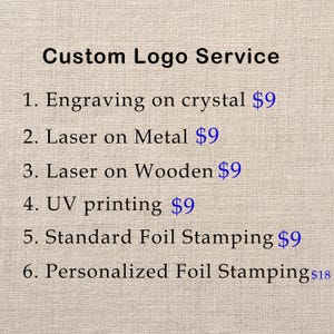 Usługa personalizowanego logo | Grawerowanie kryształowego USB | Drewniany laser | Druk UV | Tłoczenie folią na gorąco | Laser metalowy