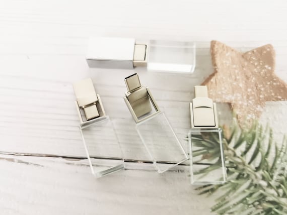 Type-C Crystal Glass USB C Flash Drive | USB 3.1 pen drive | 16GB - 128GB photography usb stick | Wedding Gift USB