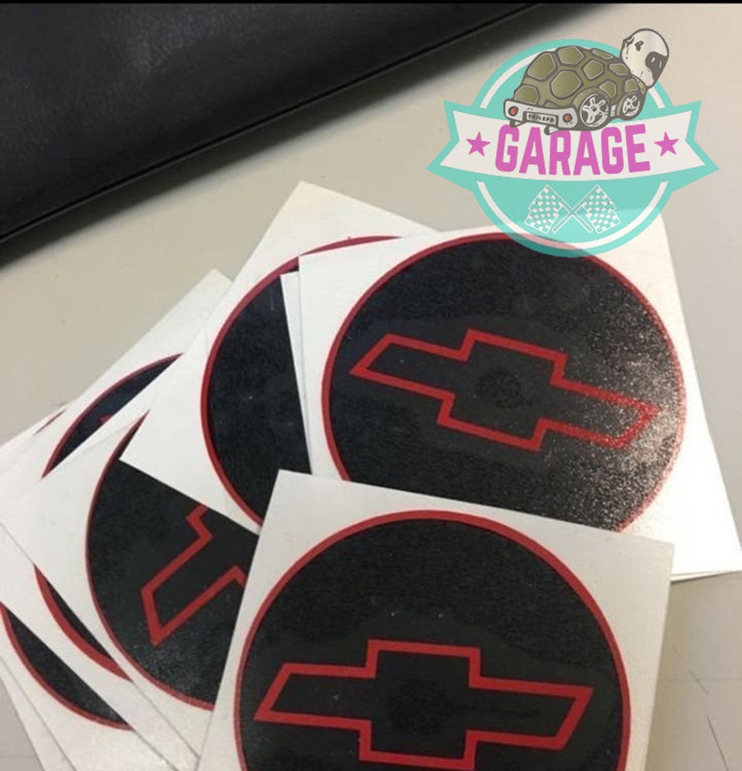 Chevy Center Cap Decals Tahoe Silverado 2.2 Etsy