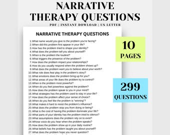 299 preguntas de terapia narrativa, sugerencias para un diario de autodescubrimiento (PDF)