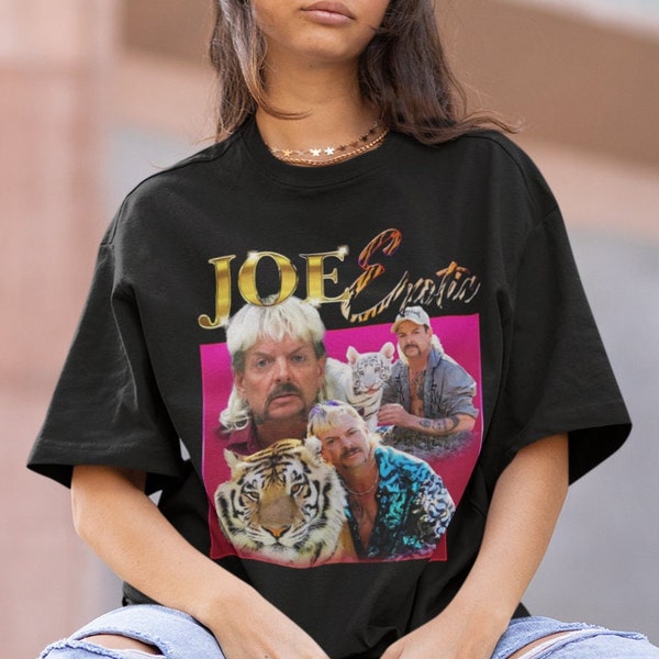 JOE EXOTIC SHIRT | Tiger King Homage Homage T-shirt Shirt Sweatshirt Tee Sweatshirt Funny Vintage Retro 90's