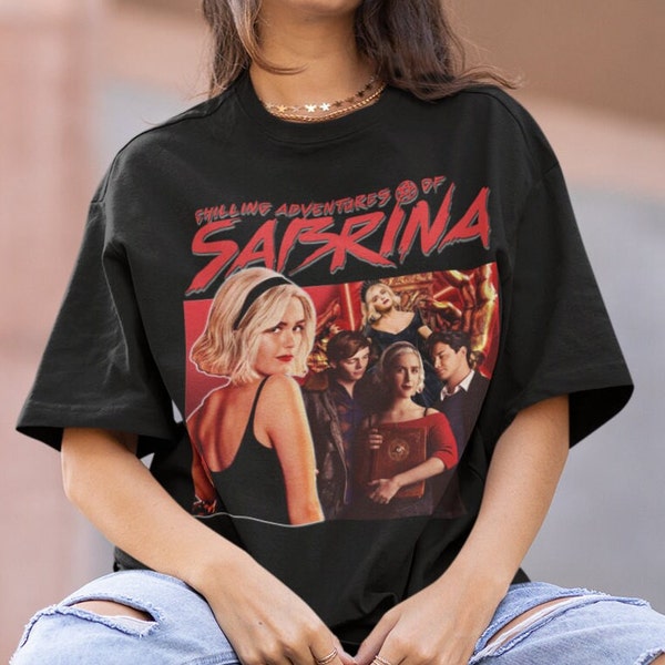 Vintage Bootleg Inspired Tee | Chilling Adventuree of Sabrina  90’s Inspired Vintage Homage Classic Graphic | Funny Retro 90’s