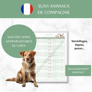 Suivi antiparasitaire pour chiens – PDF imprimable