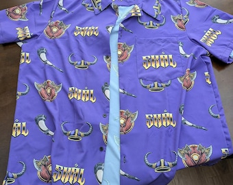 Minnesota Vikings SKAL Hawaiian Shirt | Norwegian Fan Gift