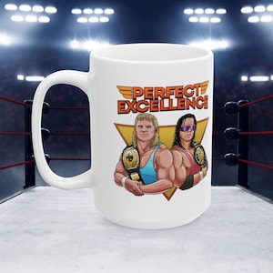 Old School Wrestling Ceramic Mug 15oz | Perfect Excellence