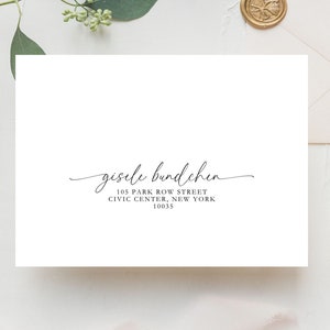 Envelope Address Template for Wedding Invitation Printable Addressed Wedding Invitation Envelopes, Editable, DIY, A7, A6, A1, A2, A9, A7.5