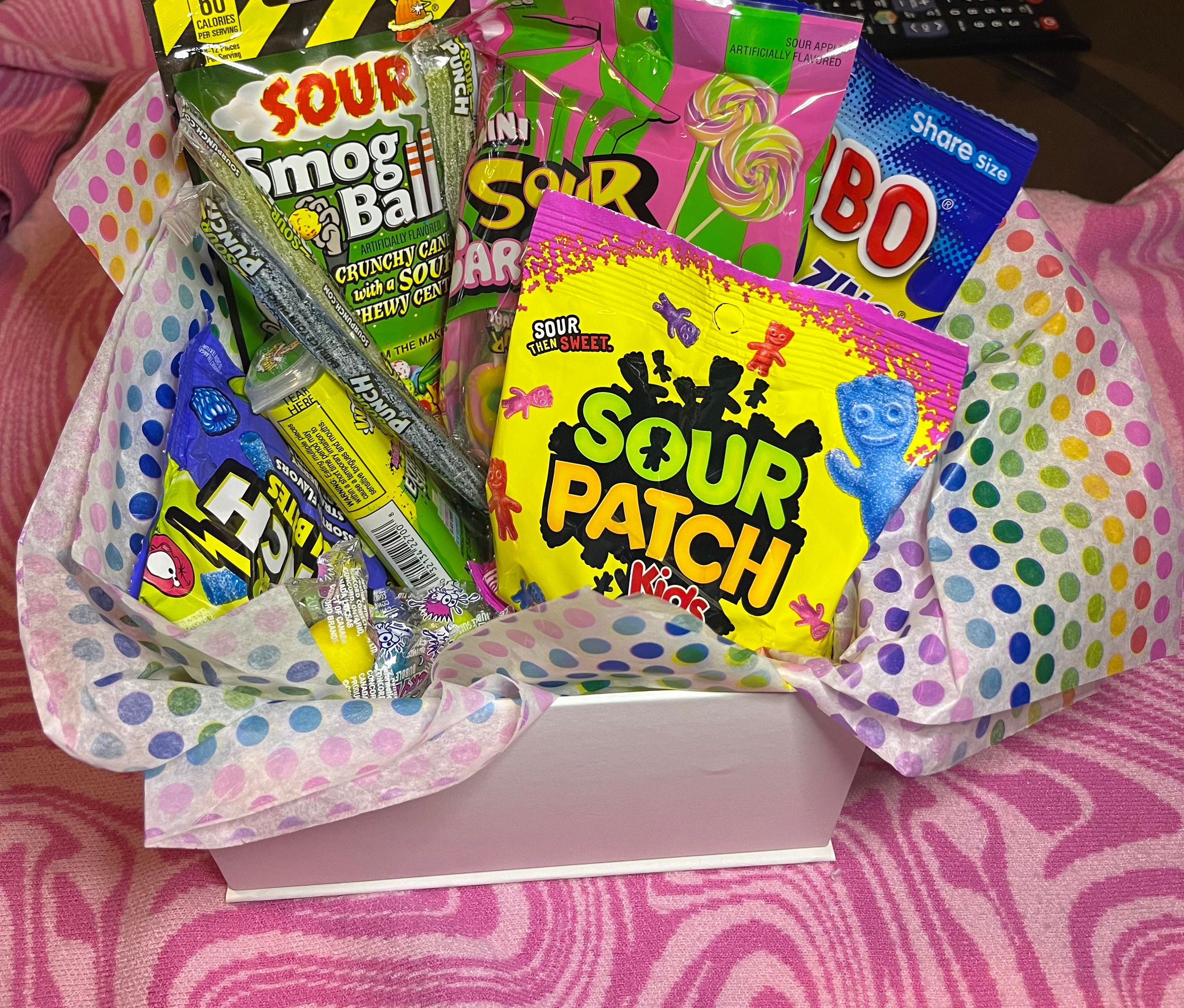 Sour Candy Box Etsy