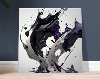 Farbspritzer, Marmormuster, abstrakte scharfe fotorealistische Fotografie scharf 4K detailliert 5