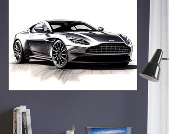 Aston Martin アート インテリア ディスプレイ オブジェ 置物