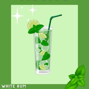 Mojito Drink Poster
