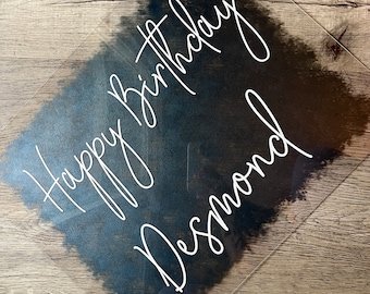 Custom Personalized Happy Birthday Sign, Birthday Decor, 1st Birthday Decor, Welcome Sign