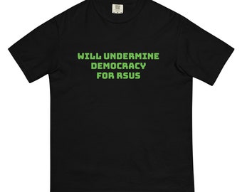 Socavará la democracia para la camiseta de RSU