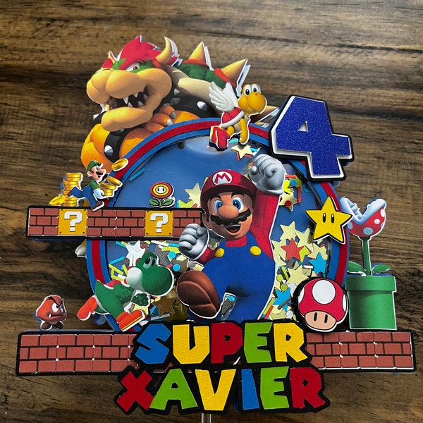 Light up Cake Topper Etsy