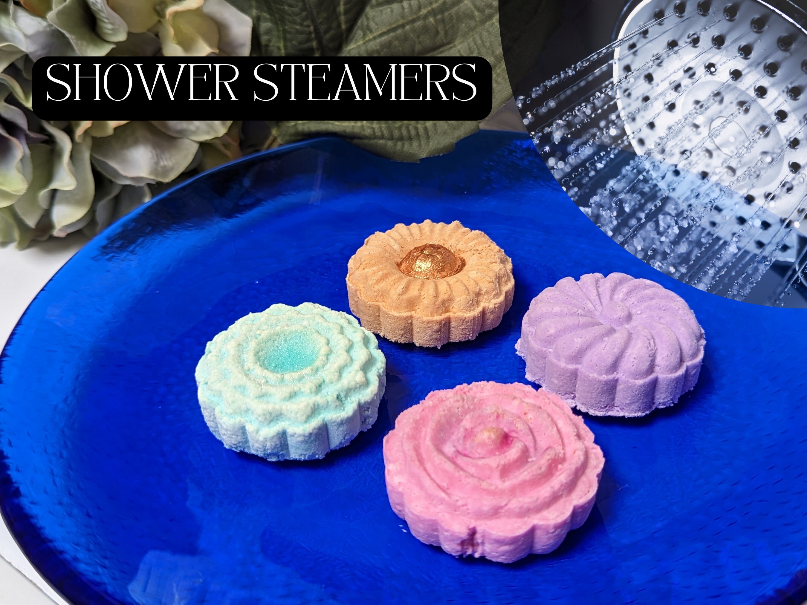 Shower Steamers Gift Aromatherapy Shower Steamer Menthol Etsy
