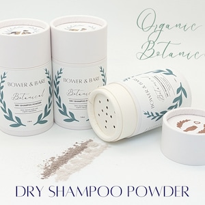 Dry Shampoo Powder, Natural, Organic & Botanical