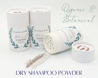 Dry Shampoo Powder, Natural, Organic & Botanical