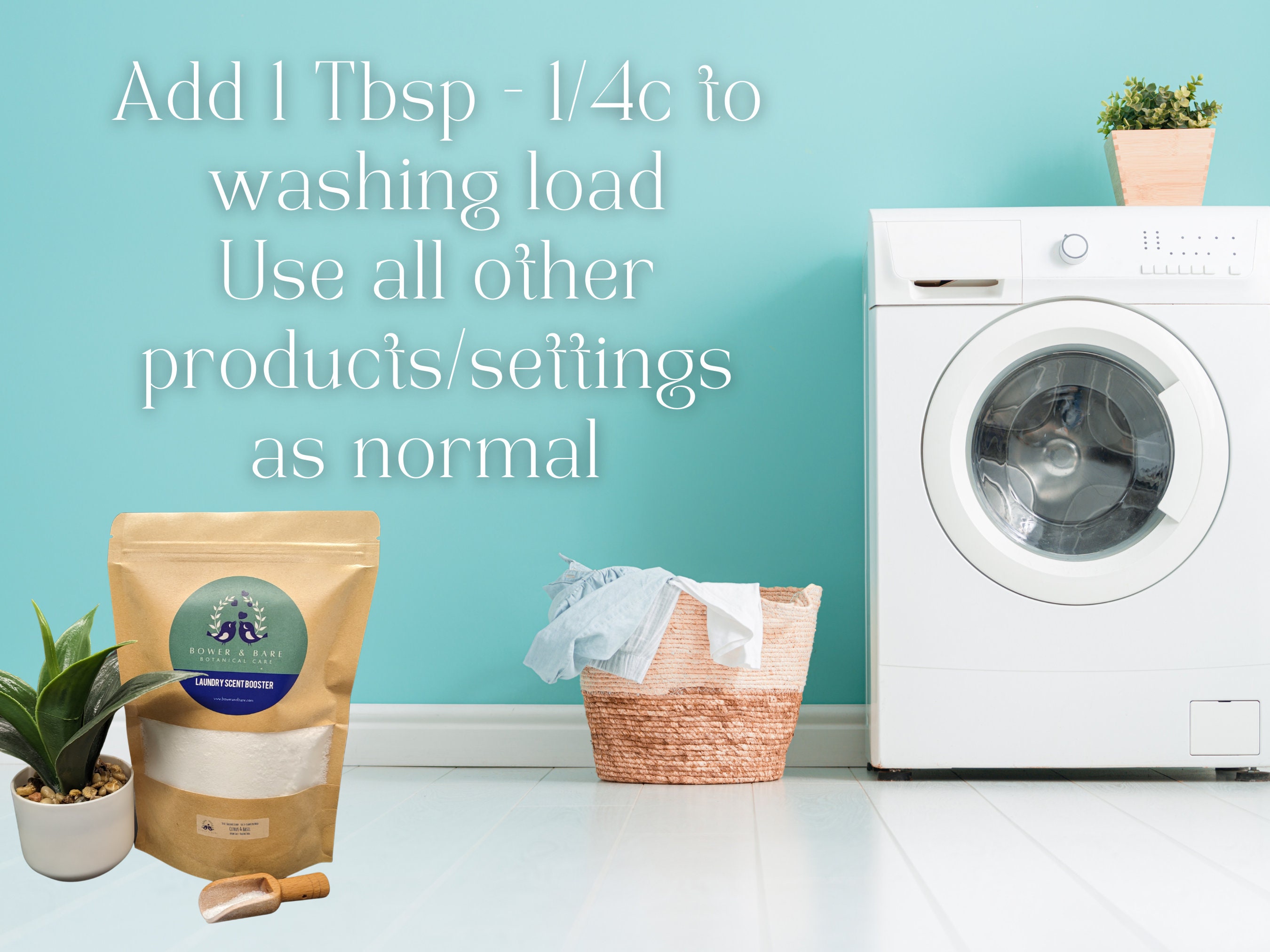 FULL SIZE Natural Laundry Scent Booster Essential Oils Laundry Booster