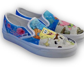 Custom Hand-Painted Vans | Personalized Design Shoes