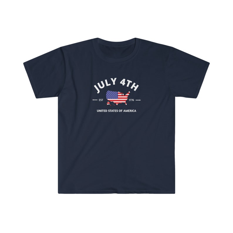 United States Of America Independence Day T shirt American Navy