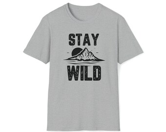 Unleash Your Wild Side: Shop our Trendy 'Stay Wild' Shirts for a Bold and Expressive Look