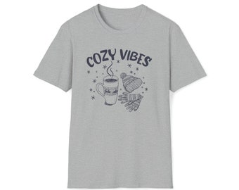 Cozy Vibes: Stay Warm and Stylish with our Trendy 'Cozy Vibes' Shirts