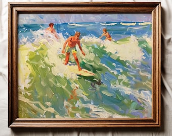 Surf Printable Wall Art, Vintage Surf Poster, Beachy Wall Art, Surfboard Wall Art, Surfing Wall Decor, Vintage Beach Print, Summer Wall Art