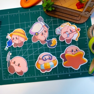 Cute Assorted Kirby Stickers