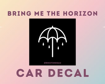 Bring Me the Horizon - Car Decal - BMTH - Etsy