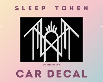 Sleep Token - Car Decal