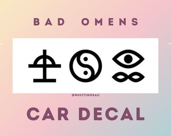 TDOPOM - Car Decal - Bad Omens