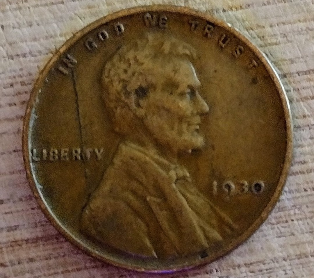 1930 Wheat Penny Etsy