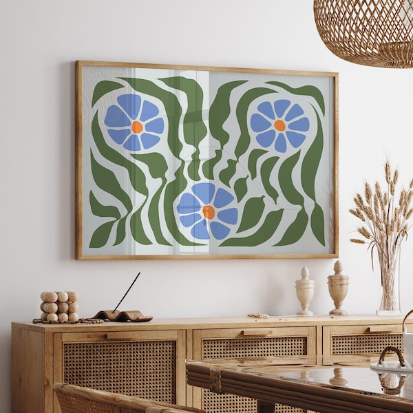 Horizontal Print Etsy