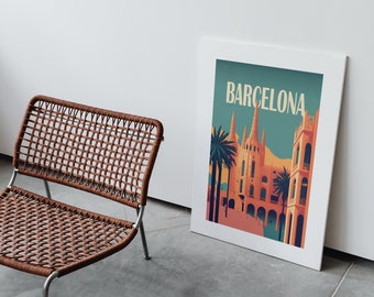 Barcelona Print - Digitale