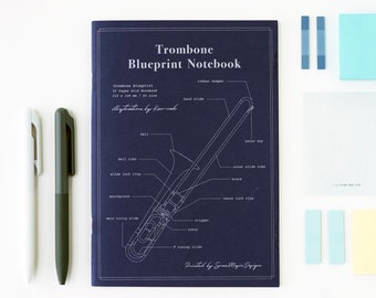 Instrument Trombone - Journals & Notebook