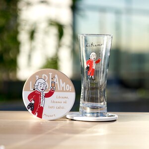 Mozart - Libiamo Coasters