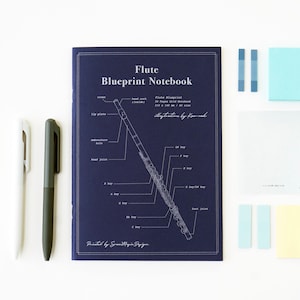 Instrument Flute - Journals & Notebook