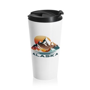 Alaska Cruise Stainless Steel Travel Mug