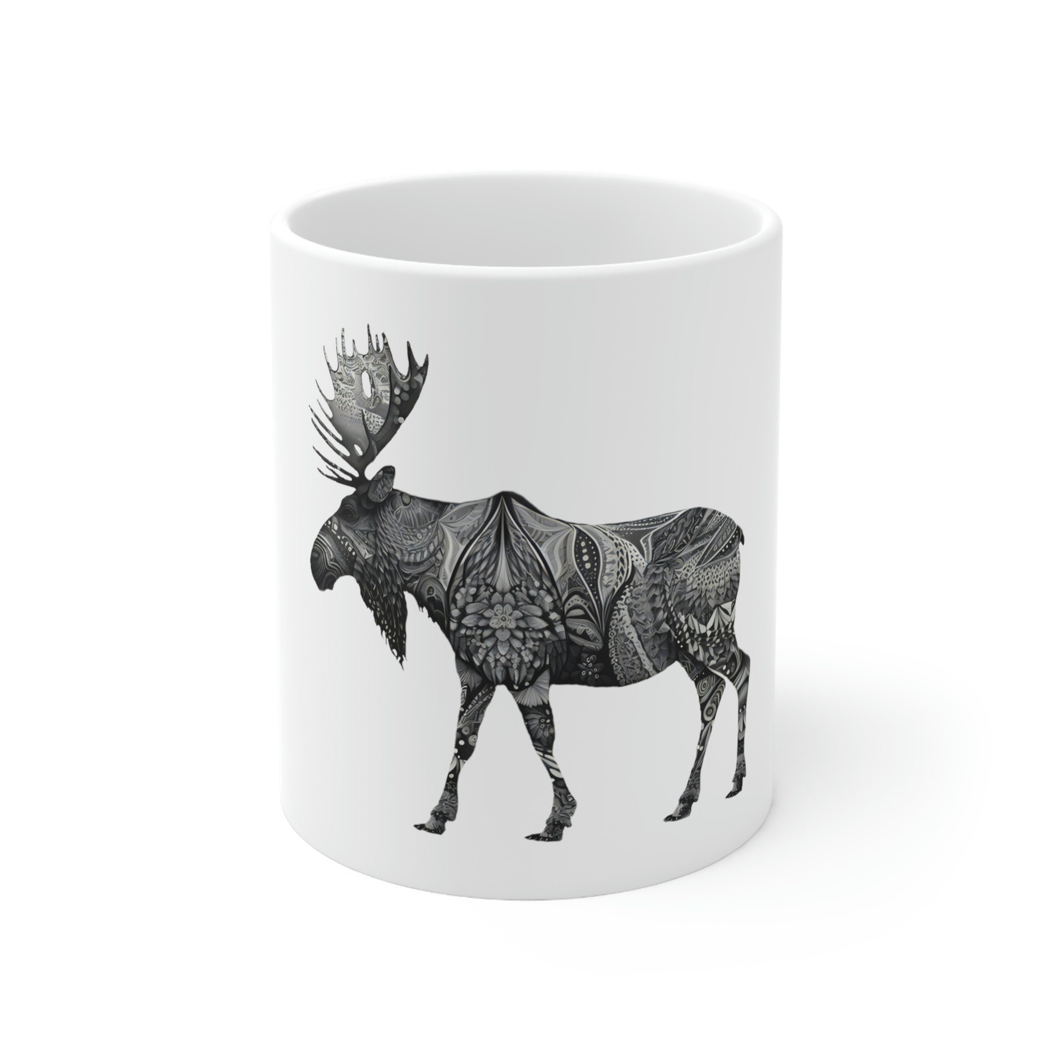 Moose Mug, Moose Coffee Mug, Alaska Mug, Mug for Dad, Mug for Mom, Ceramic  Mug 11oz - Etsy